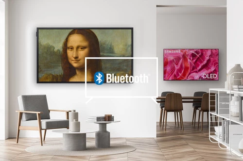 Connect Bluetooth speaker to Samsung TV OLED 4K e TV The Frame 4K - Home TV Pack