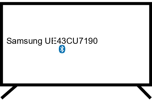 Conectar altavoz Bluetooth a Samsung UE43CU7190