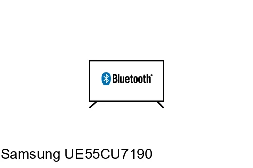 Connectez le haut-parleur Bluetooth au Samsung UE55CU7190