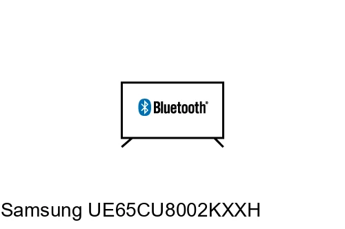Connect Bluetooth speakers or headphones to Samsung UE65CU8002KXXH