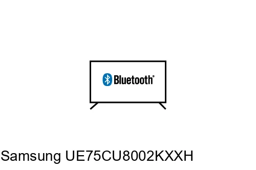 Connect Bluetooth speakers or headphones to Samsung UE75CU8002KXXH