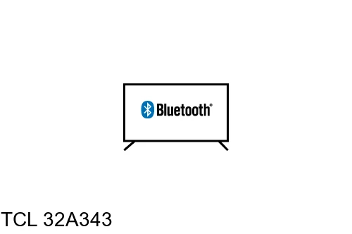 Conectar altavoz Bluetooth a TCL 32A343