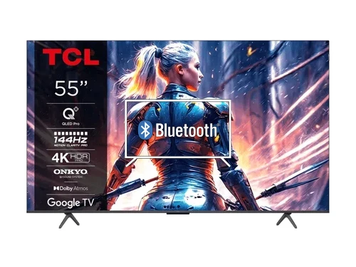 Connect Bluetooth speaker to TCL 4K 144HZ QLED TV with Google TV and Game Master Pro 3.0