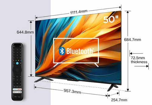 Connect Bluetooth speaker to TCL 50PF650