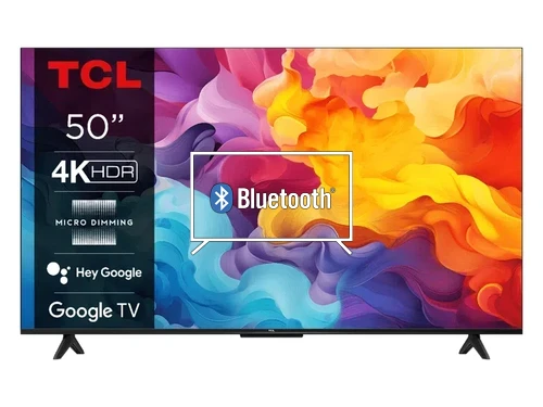 Connectez le haut-parleur Bluetooth au TCL 50V6B