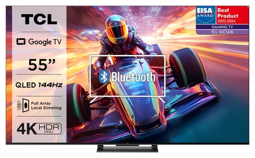 Connectez le haut-parleur Bluetooth au TCL 55C741K