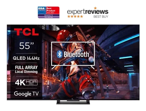 Connectez le haut-parleur Bluetooth au TCL 55C743