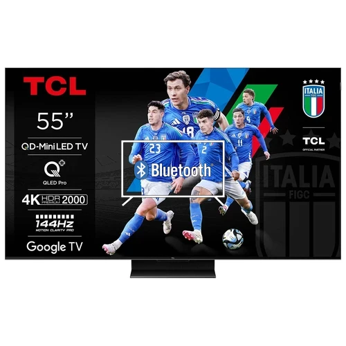 Connectez le haut-parleur Bluetooth au TCL 55C765