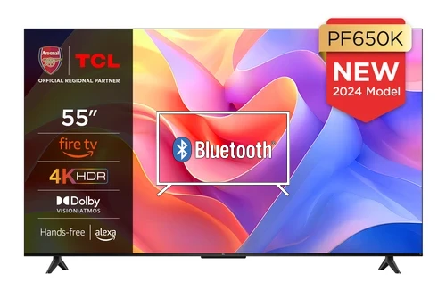 Connectez le haut-parleur Bluetooth au TCL 55PF650K