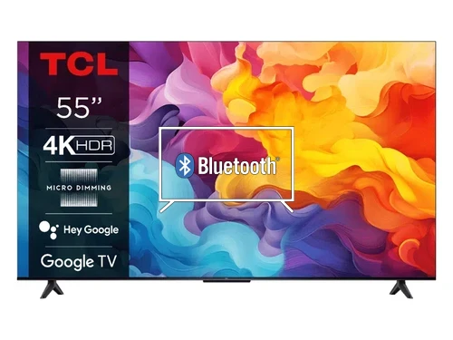 Connectez le haut-parleur Bluetooth au TCL 55V6B