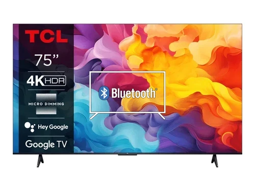 Connectez le haut-parleur Bluetooth au TCL 75V6B