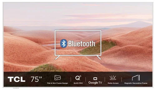 Connect Bluetooth speaker to TCL NXTFRAME 75A300W