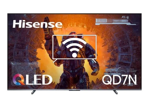 Connect to the Internet Hisense 100QD7N