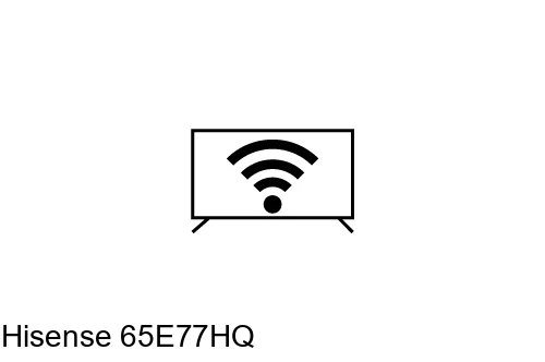 Connect to the internet Hisense 65E77HQ