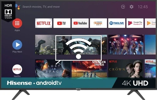 Connect to the internet Hisense 65H6500F