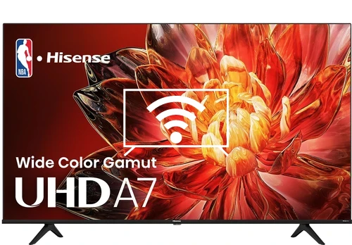 Connect to the internet Hisense Class A7