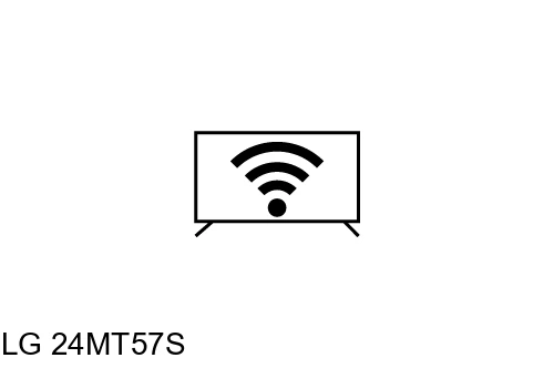 Connecter à Internet LG 24MT57S