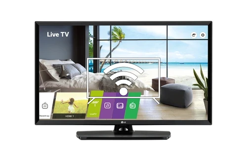 Connect to the internet LG 32in Entry Smart Hotel TV