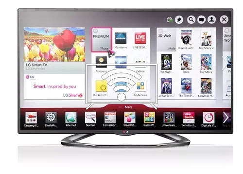 Conectar a internet LG 42LA6208