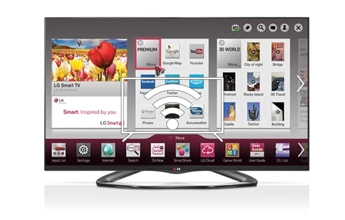 Conectar a internet LG 42LA6600