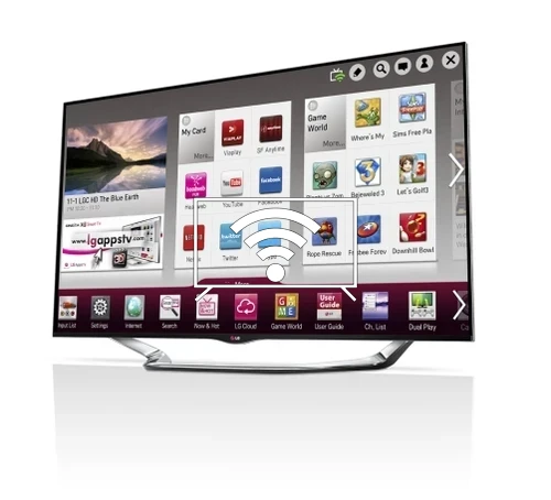 Conectar a internet LG 42LA860W