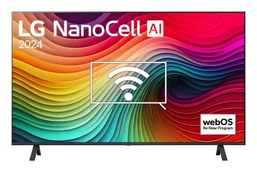 Connect to the internet LG 43NANO81T3A