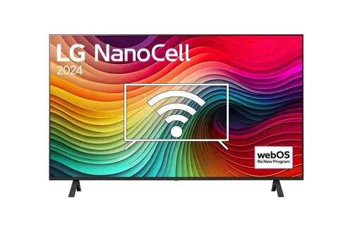 Connect to the internet LG 43NANO82T3B