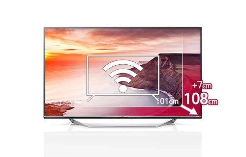 Conectar a internet LG 43UF7769