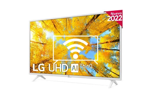 Connect to the Internet LG 43UQ76906LE