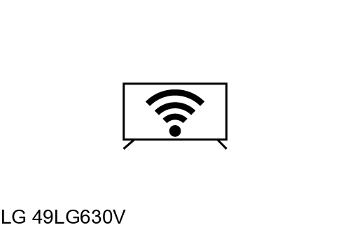 Connect to the internet LG 49LG630V
