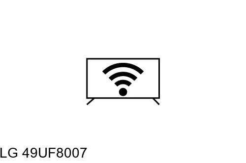 Connect to the internet LG 49UF8007