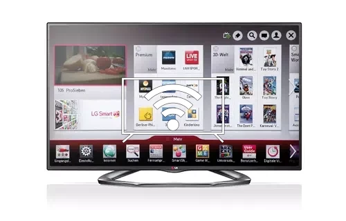 Conectar a internet LG 50LA6208