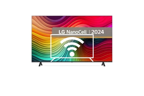 Connect to the internet LG 55NANO81T3A