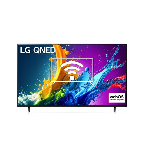 Connect to the internet LG 55QNED776RB