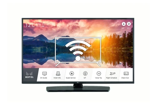 Connect to the internet LG 55UT661H0ZA