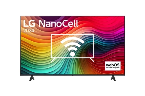 Connect to the internet LG 65NANO82T3B