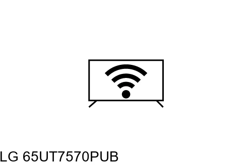 Connecter à Internet LG 65UT7570PUB