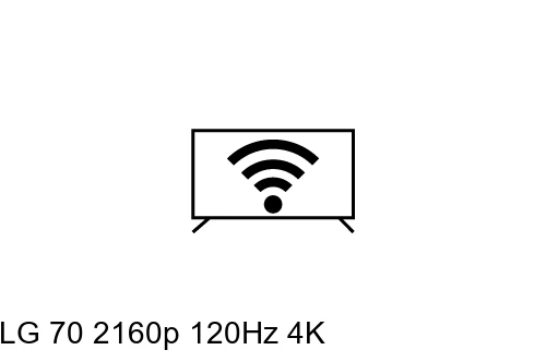 Connect to the internet LG 70 2160p 120Hz 4K