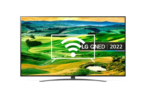 Connect to the internet LG 75QNED816QA