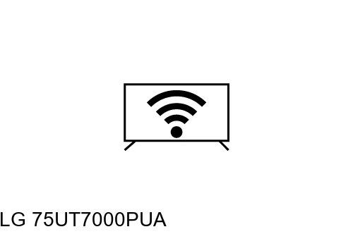 Connecter à Internet LG 75UT7000PUA