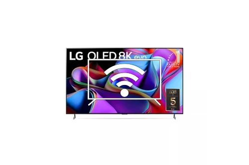 Connect to the internet LG 77" OLED 8K