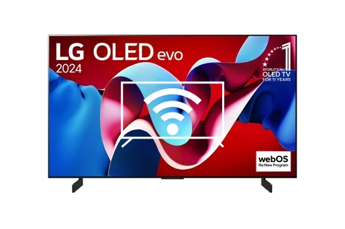 Connect to the Internet LG OLED42C47LA