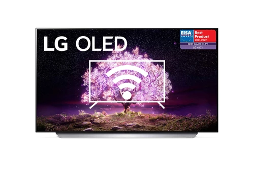 Connect to the internet LG OLED48C12LA