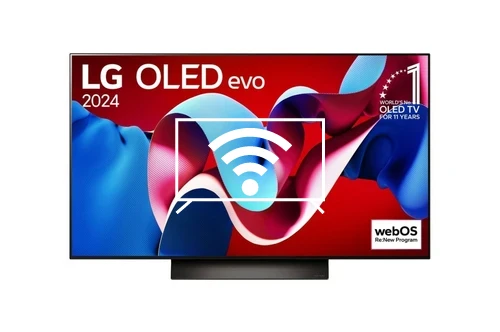 Connect to the Internet LG OLED48C47LA
