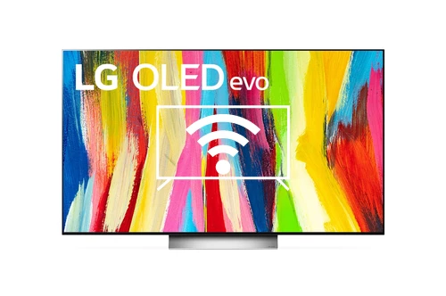 Connect to the internet LG OLED55C25LB