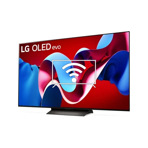 Connect to the internet LG OLED55C48LA