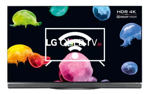 Connect to the internet LG OLED55E6V