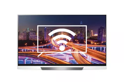 Connect to the internet LG OLED55E8