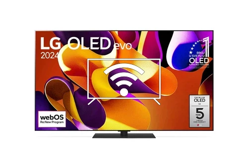 Connect to the internet LG OLED55G43LS