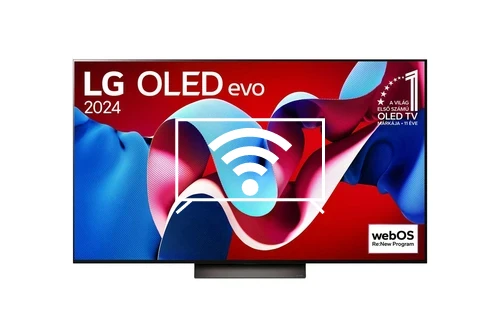 Connect to the Internet LG OLED65C41LA